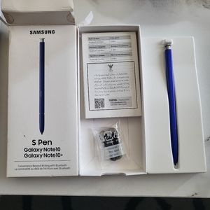 New open box Samsung S Pen (blue) Galaxy Note 10 & 10 +